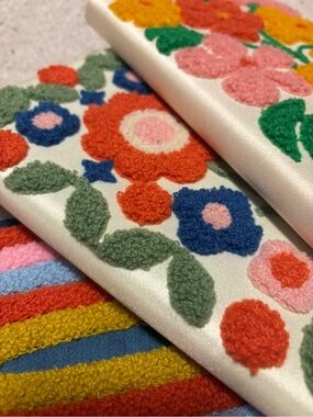 Back To School!!!!!  📚Floral & Rainbow Embroidered Notebooks